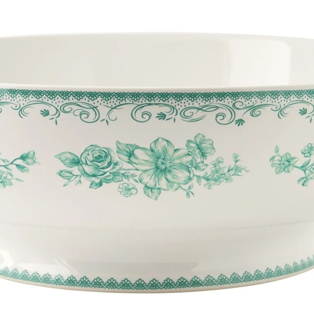 The Pioneer Woman Agatha Stoneware serving bowl - green - Picture 4 of 7
